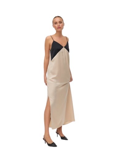 Vero Moda γυναικείο μακρύ φόρεμα με τιράντες 10341488