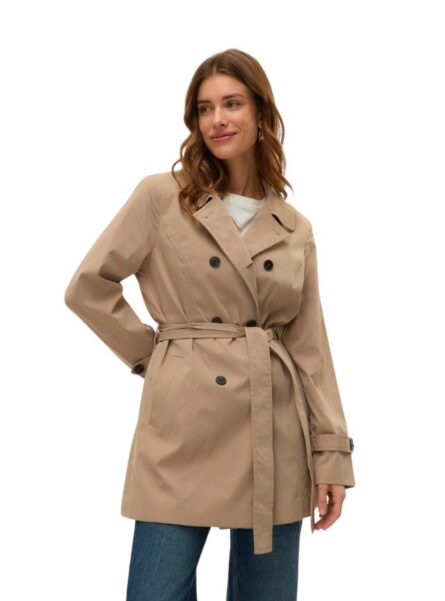Vero Moda γυναικεία μονόχρωμη κοντή καπαρτίνα 10329343