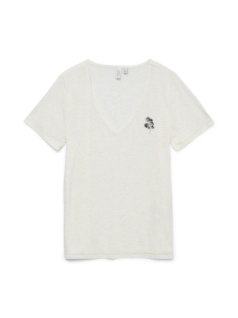 Vero Moda γυναικείο μονόχρωμο t-shirt V 10343088