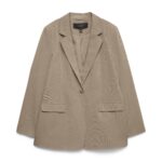 Vero Moda γυναικείο μονόχρωμο σακάκι loose 10259211