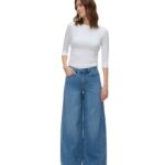 Vero Moda γυναικείο παντελόνι τζιν wide leg 10342842