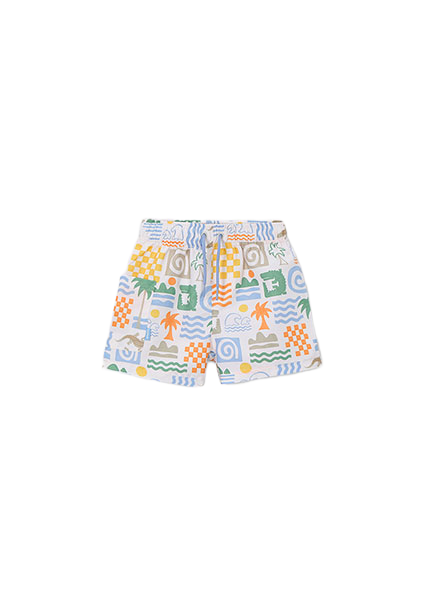 Mayoral παιδικό μαγιό βερμούδα για αγόρι εμπριμέ 26-03612