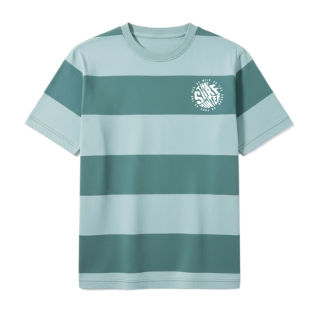 Losan παιδικό ριγέ t-shirt με γράμματα για αγόρι LJBAP0103_26024