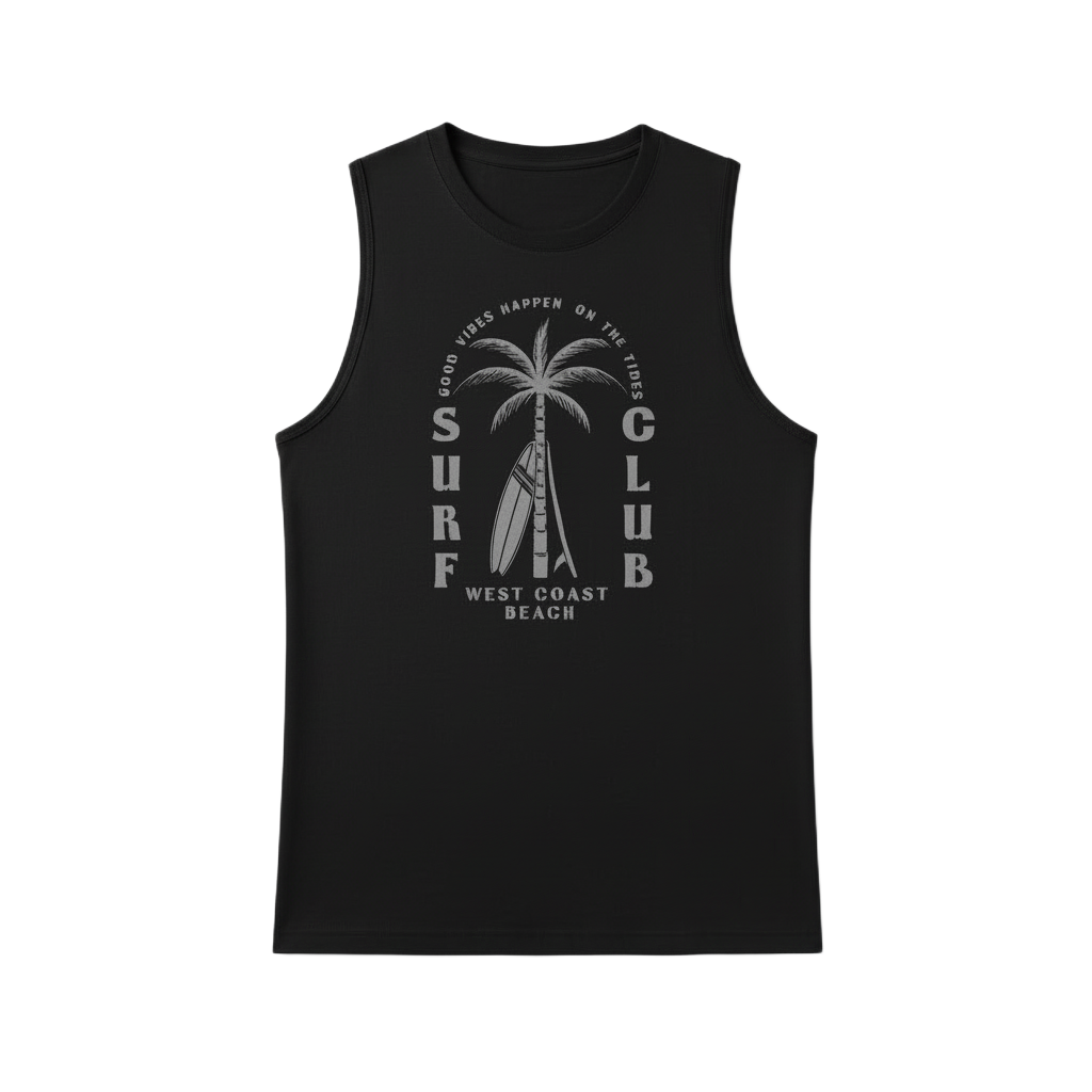 Losan ανδρικό αμάνικο t-shirt με τύπωμα LMNAP0103_26017
