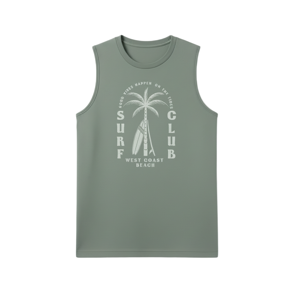 Losan ανδρικό αμάνικο t-shirt με τύπωμα LMNAP0103_26017