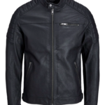 Jack & Jones μπουφάν biker δερματίνη 12147218