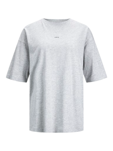 JJXX γυναικείο κοντομάνικο μονόχρωμο t shirt με λογότυπο 12205777