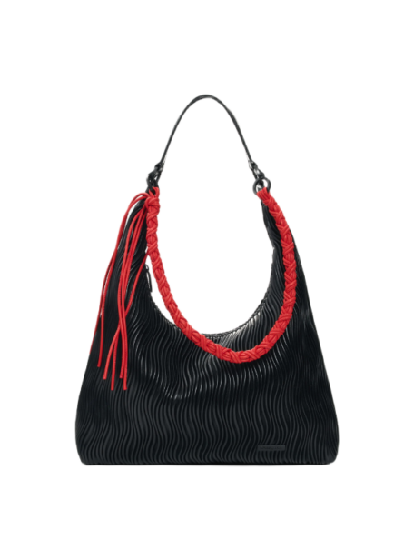 Desigual γυναικεία μεσαία ανάγλυφη τσάντα ώμου 26SAXP54