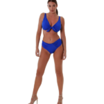 Bluepoint γυναικείο μονόχρωμο μονοκίνι σλιπ high waisted 'SOLIDS' 26065095