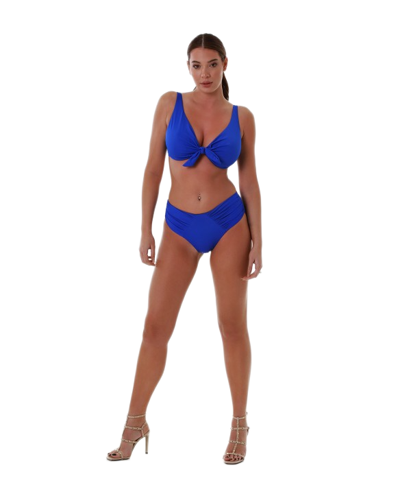 Bluepoint γυναικείο μονόχρωμο μονοκίνι σλιπ high waisted 'SOLIDS' 26065095