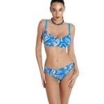 Bluepoint 'TRUE BLUE' γυναικείο εμπριμέ μπικίνι τοπ cup D 26066124D