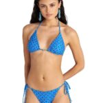 Blu4u γυναικείο εμπριμέ μπικίνι τοπ τρίγωνο 'BLUE IKAT' 26366581