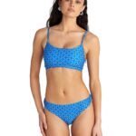 Blu4u γυναικείο εμπριμέ μπικίνι κροπ τοπ 'BLUE IKAT' 26366585
