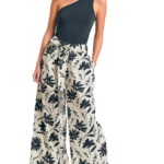 Funky Buddha γυναικεία παντελόνα φλοράλ FBL011-122-02