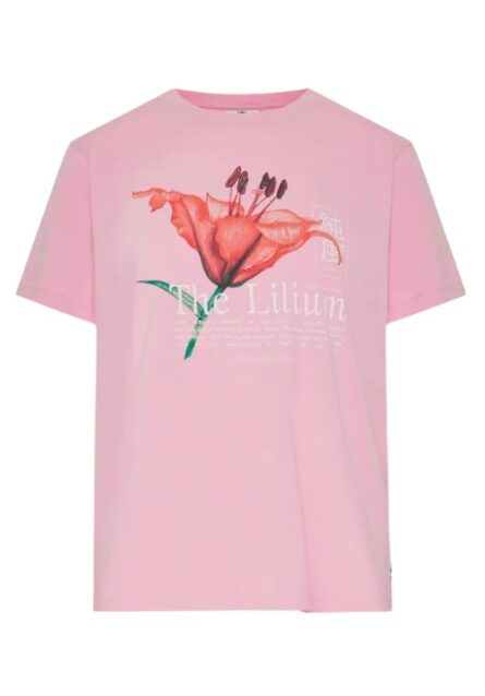 Funky Buddha γυναικείο t-shirt με τύπωμα FBL013-133-04
