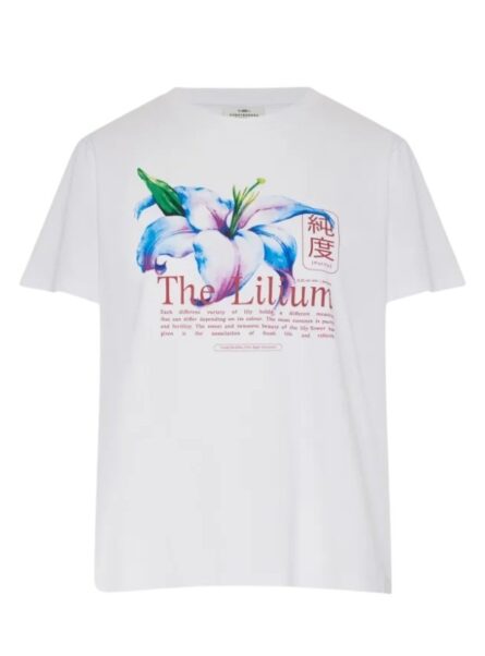 Funky Buddha γυναικείο t-shirt με τύπωμα FBL013-133-04