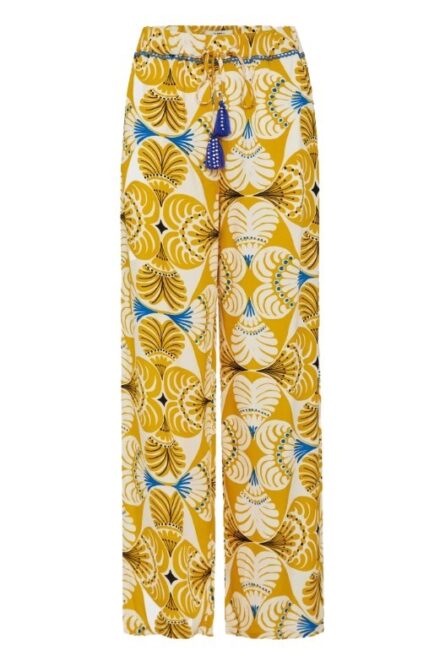 Funky Buddha γυναικεία wide leg παντελόνα FBL013-104-02
