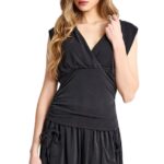 Funky Buddha γυναικείο αμάνικο top FBL013-108-17