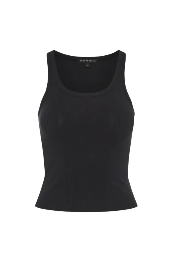 Funky Buddha γυναικείο rib tank top FBL013-113-17 Funky Buddha γυναικείο rib tank top FBL013-113-17