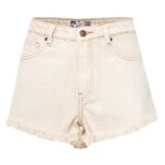Funky Buddha γυναικείο τζιν σορτς low rise με ξέφτια FBL013-167-03