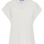 Funky Buddha γυναικείο μονόχρωμο t-shirt FBL013-111-04