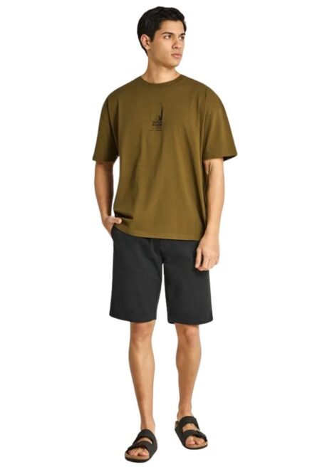Funky Buddha ανδρική βερμούδα chino FBM013-001-03