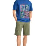 Funky Buddha ανδρική βερμούδα chino FBM013-001-03