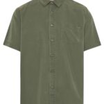 Funky Buddha ανδρικό lyocell κοντομάνικο πουκάμισο FBM013-005-05