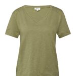 S’Oliver γυναικείο t-shirt με V λαιμόκοψη 2176253