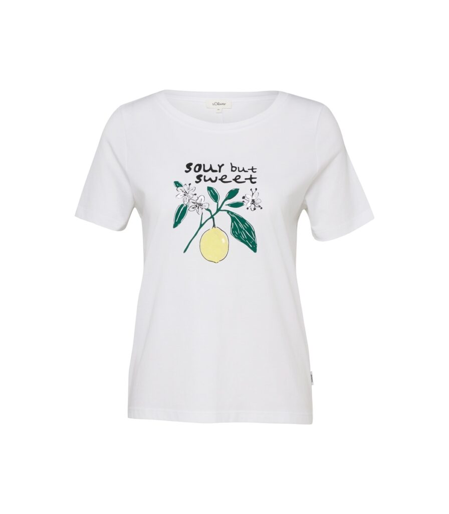 S’Oliver γυναικείο t-shirt με τύπωμα 2176247 S’Oliver γυναικείο t-shirt με τύπωμα 2176247