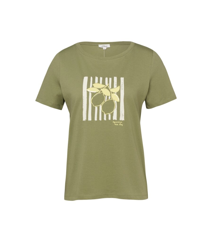 S’Oliver γυναικείο t-shirt με τύπωμα 2176247 S’Oliver γυναικείο t-shirt με τύπωμα 2176247