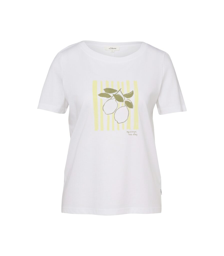 S’Oliver γυναικείο t-shirt με τύπωμα 2176247 S’Oliver γυναικείο t-shirt με τύπωμα 2176247