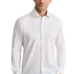 Navy&Green ανδρικό μονόχρωμο πουκάμισο Dobby 24NG.CA283/NGM