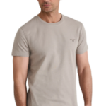 Navy&Green ανδρικό μονόχρωμο t-shirt 24TU.323/6P.2
