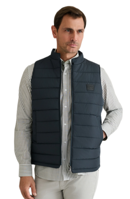 Navy&Green ανδρικό αντιανεμικό γιλέκο 24BR.003/GL.1