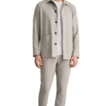 Navy&Green ανδρικό chinos παντελόνι με κορδόνι και πιέτες 24KP.036/PLJG