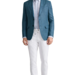 Navy&Green ανδρικό απίετο chinos παντελόνι με κορδόνι 24KP.004/JG.2