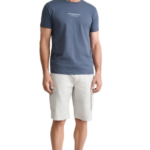 Navy&Green ανδρική cargo βερμούδα με ζώνη 24RE.123/CGV.2