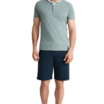 Navy&Green ανδρική βερμούδα φούτερ 24TU.348/2V