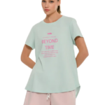 Bdtk γυναικεία oversized μπλούζα με ασύμμετρο τελείωμα 1261-904028