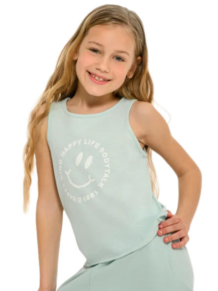 Bdtk παιδικό αμάνικο tank top για κορίτσι με τύπωμα 1261-704423