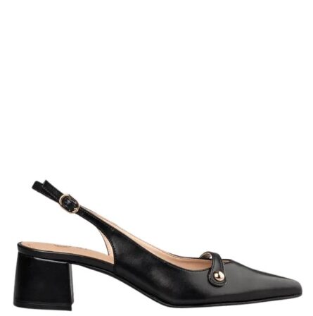 Envie Shoes Pointy Slingback Pumps γυναικείες γόβες με χοντρό τακούνι E02-21741