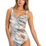 Bilitis γυναικείο ολόσωμο μαγιό animal print MAGNIFICA MG080