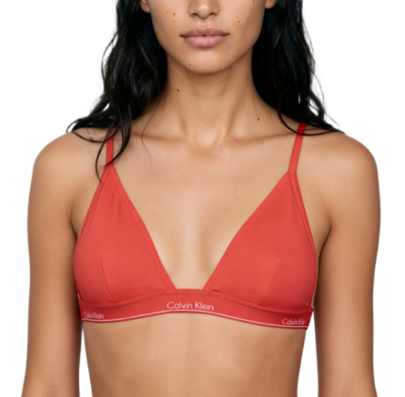 Calvin Klein γυναικείο μονοκίνι τοπ τρίγωνο μονόγραμμα Q61208