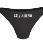 Calvin Klein γυναικείο μονόχρωμο μονοκίνι σλιπ κορδονάκια Q61220