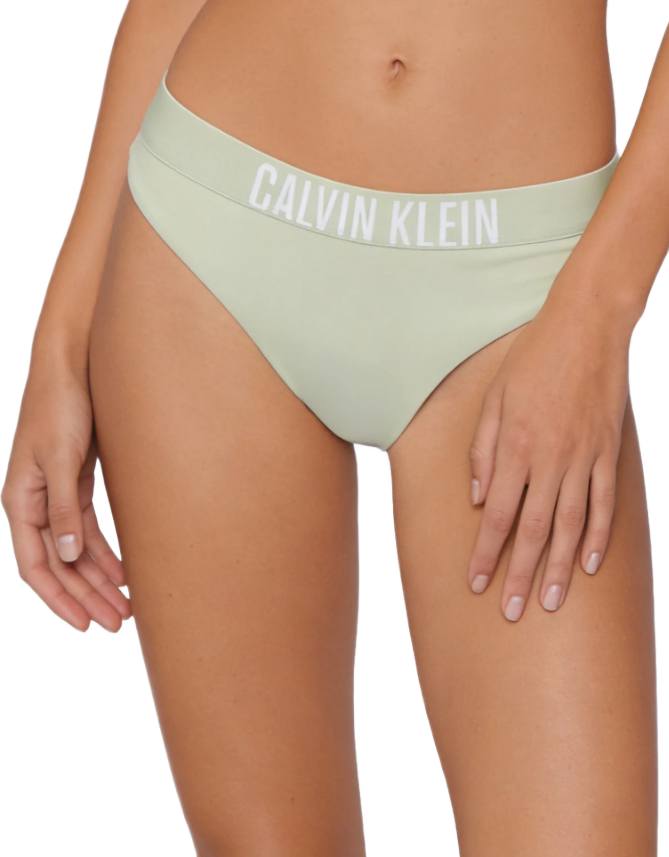 Calvin Klein γυναικείο μονόχρωμο μονοκίνι σλιπ Q61221