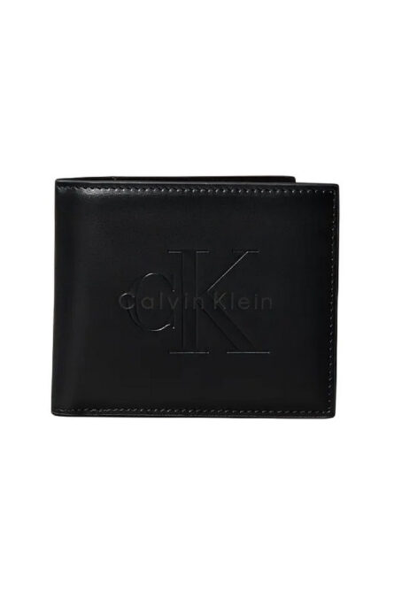 Calvin Klein ανδρικό δερμάτινο δίπτυχο πορτοφόλι LV04D1156G