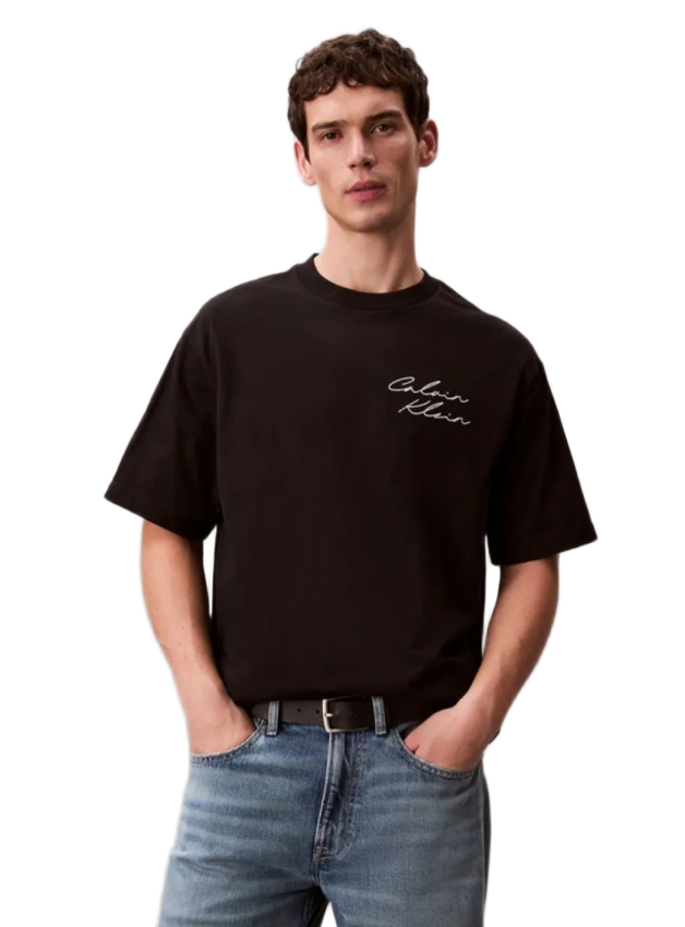 Calvin Klein ανδρικό t-shirt τύπωμα 16S April Graphic Seasonal LV04RE828G
