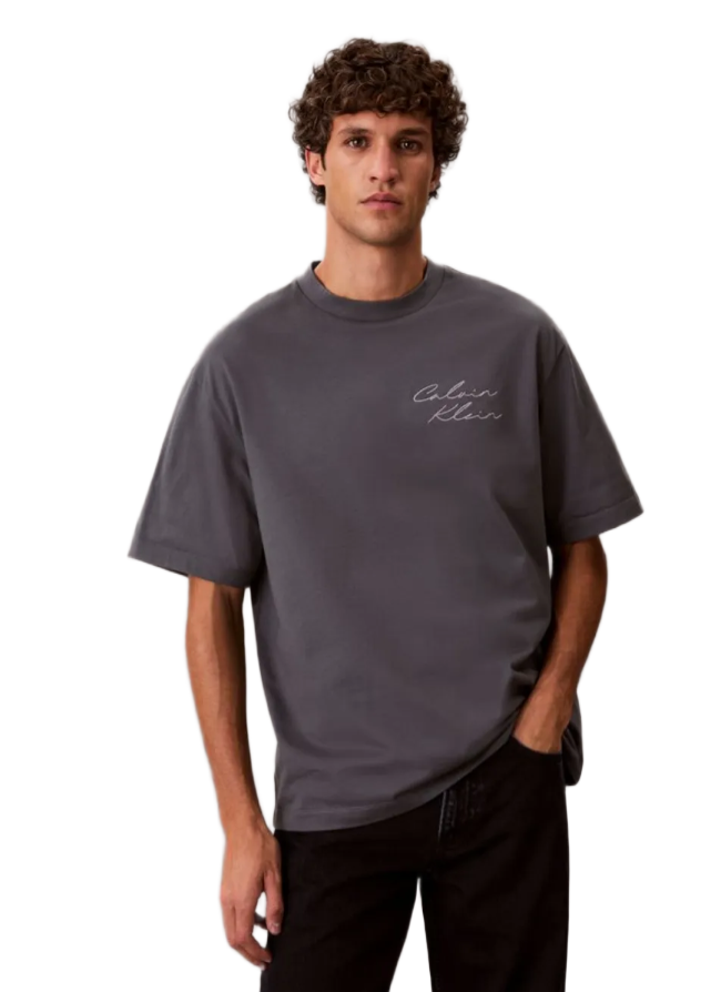 Calvin Klein ανδρικό t-shirt τύπωμα 16S April Graphic Seasonal LV04RE828G