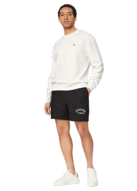 Calvin Klein ανδρική αθλητική βερμούδα Premium Terry Collegiate Shorts LV04RF275G